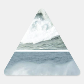 HÖG TID VÅGAR - OCEANBEACHES TRIANGELFORMAT KLISTERMÄRKE