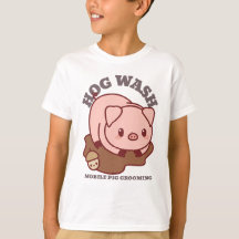 Hog tvättar