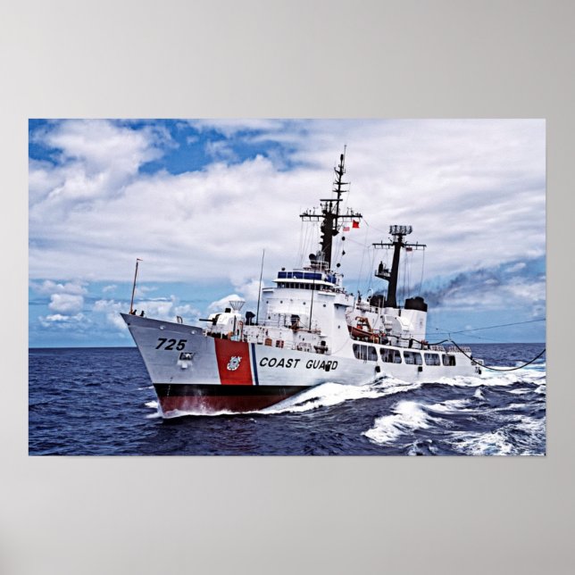 Hög uthållighetsskärare: USCG Jarvis Poster (Framsidan)