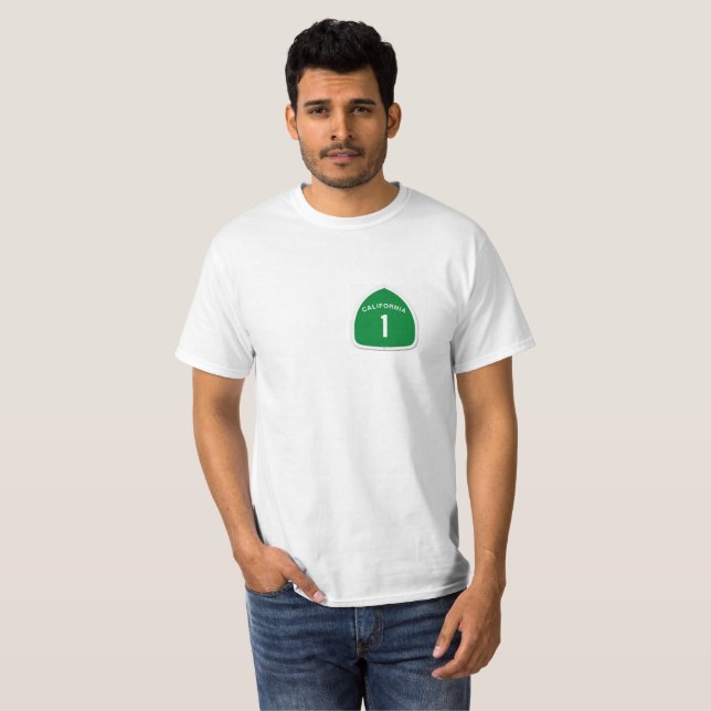 Hög väg 1 tee (Hel framsida)
