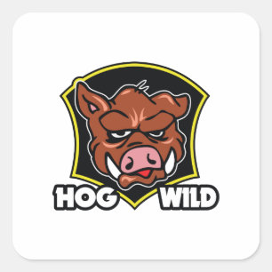 HOG-VILD FYRKANTIGT KLISTERMÄRKE