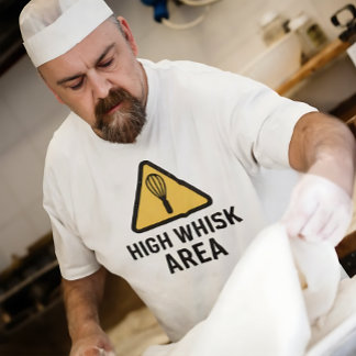 Hög Vispningszon | Rolig Bakning Puns för Bagare T Shirt
