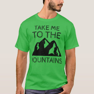Höga berg utanför t shirt
