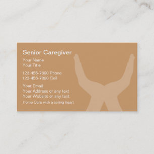 Höga Caregivervisitkortar Visitkort