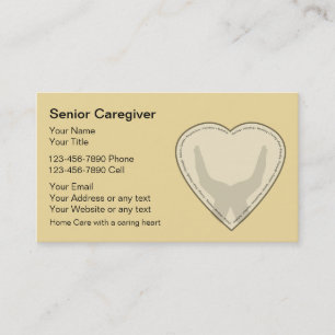 Höga Caregivervisitkortar Visitkort