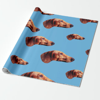 Höga Def blått som slår in papper Presentpapper