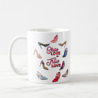 Höga hälsskor Samla stiletto Pumps hälar Kaffemugg