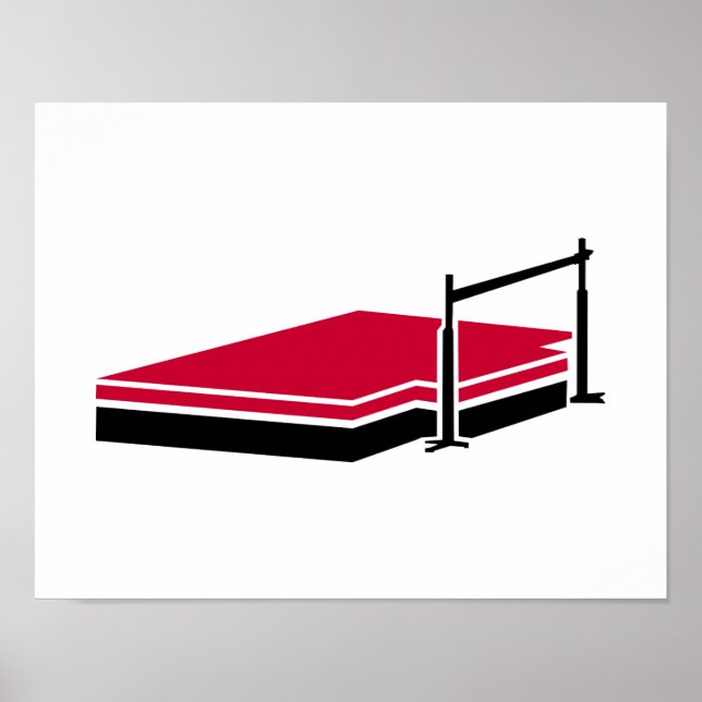 Höga hopp poster (Framsidan)