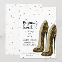 Höga klackar Mode Skor Glamör Skönhet Sweet 16