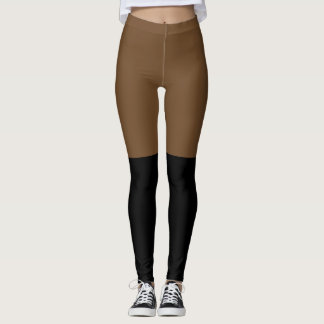 Höga lårsocklar leggings