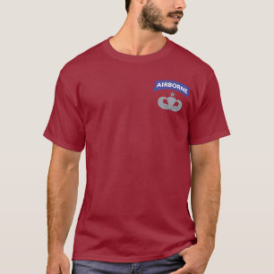 Höga luftburna) T-tröja för Parachutist ( Tee Shirt