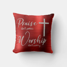 Höga och gudstjänst Christian Kudde