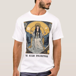 HÖGA PRIESTESS - TAROT CARD T SHIRT