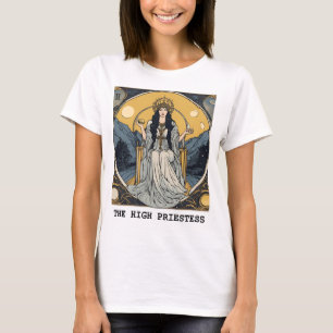 HÖGA PRIESTESS - TAROT CARD T SHIRT