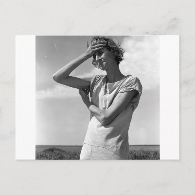 Höga slätternas kvinnor vykort (Framsida)