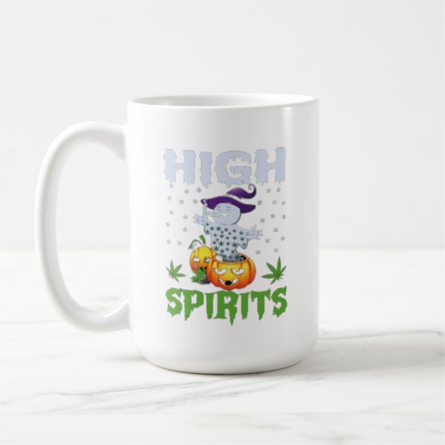 Höga sprit kaffemugg (Vänster)