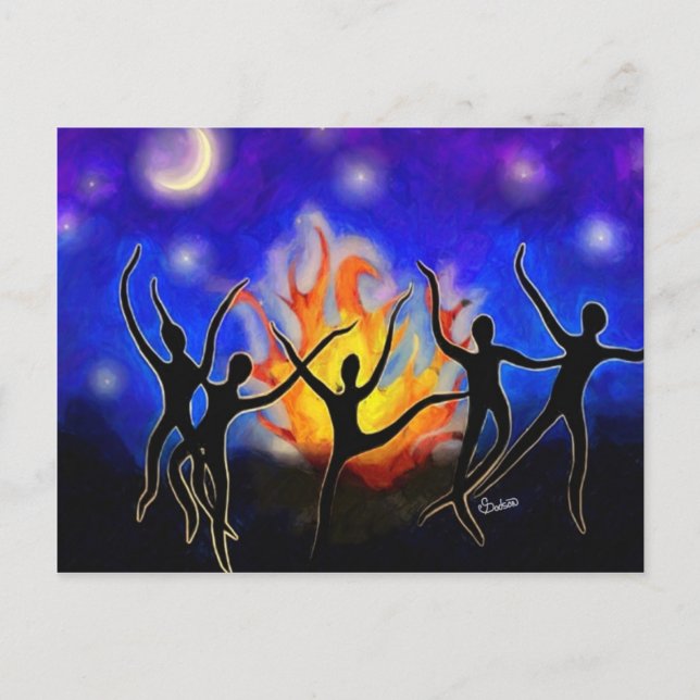 Höga sprit vykort (Framsida)