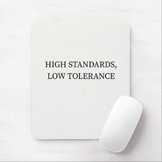 Höga Standarder, Låg Tolerans Minimalistisk Affisc Musmatta