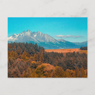 Höga Tatra-bergen Vykort