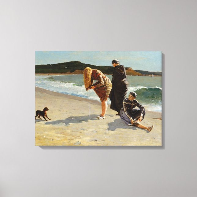 Höga tidvatten för Öagle-huvudet Canvastryck (Framsida)