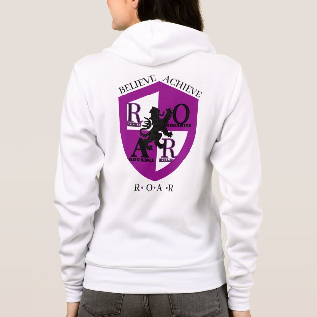 Höga uppnående katter och Cat Lover's Hoodie T Shirt (Baksida)