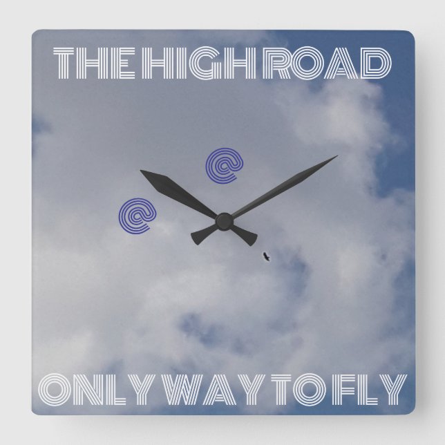 Höga vägmurens klocka (Framsida)