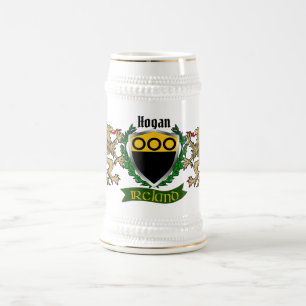 Hogan/O'Hogan Irish Shield Beer Stein Sejdel