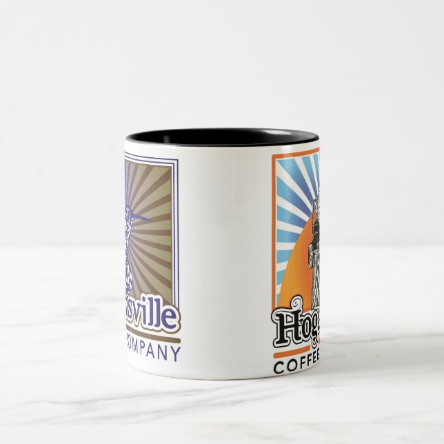 Hogansville kaffemugg med Dans favorit- design (Center)
