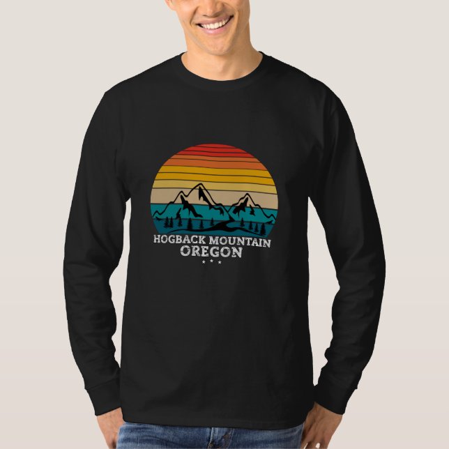 HOGBACK MOUNTAIN OREGON T SHIRT (Framsida)