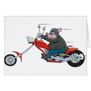 Hogbiker Hälsningskort