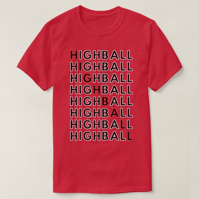 Högboll T Shirt (Design framsida)