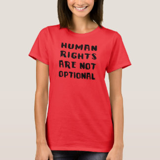 Höger av Dam Ringer är inte tillval Tee Shirt