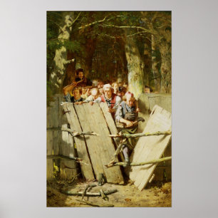 Höger av långt poster