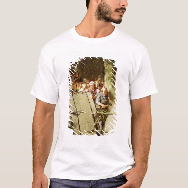 Höger av långt tee shirt (Framsida)