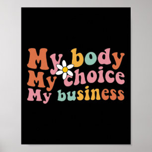 Höger Feministisk feminism 1973 Poster