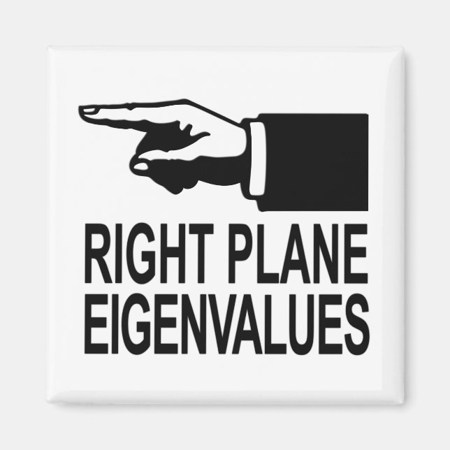 Höger Flygplan Eigenvalue Magnet (Framsidan)
