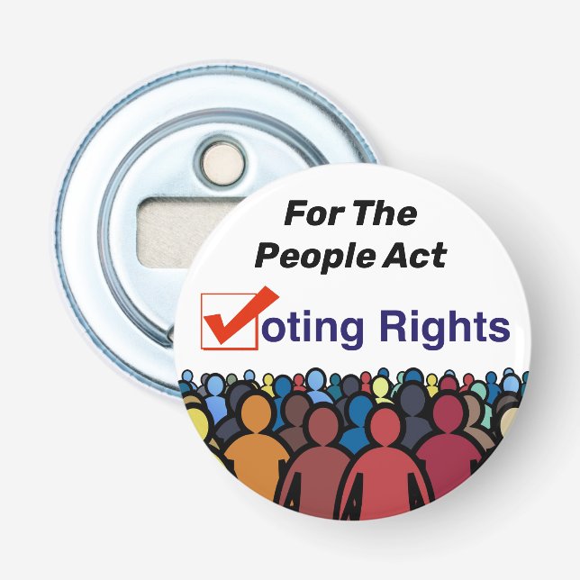 Höger för att rösta om folkakten flasköppnare (Framsidan)