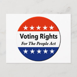 Höger för att rösta om folkakten vykort