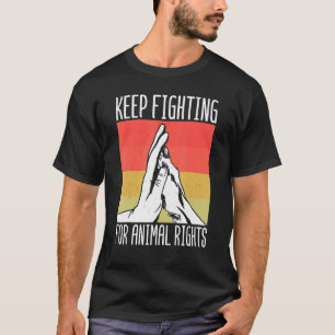 Höger för djurskydd vid Rädding av djur T Shirt