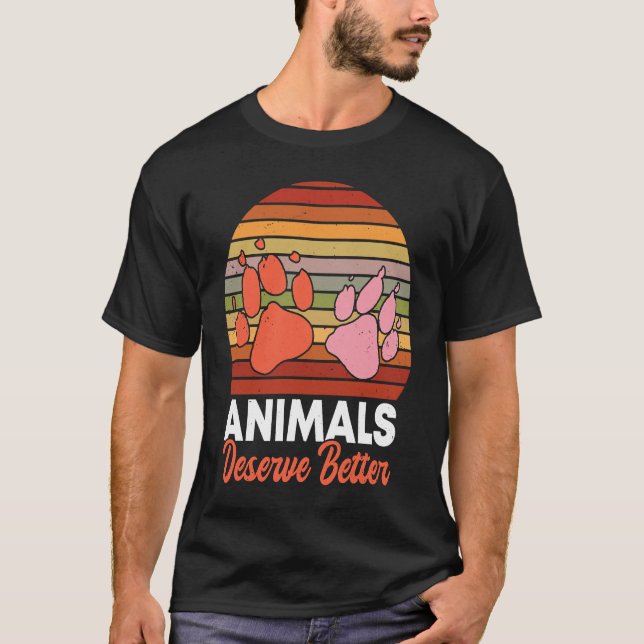 Höger för djurskydd vid Rädding av djur T Shirt (Framsida)