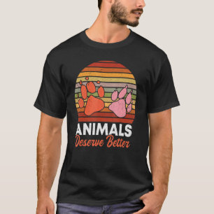 Höger för djurskydd vid Rädding av djur T Shirt