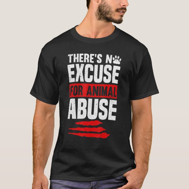 Höger för djurskydd vid Rädding av djur T Shirt (Framsida)