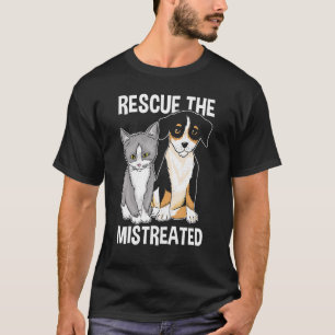 Höger för djurskydd vid Rädding av djur T Shirt