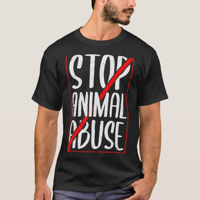 Höger för djurskydd vid Rädding av djur T Shirt (Framsida)