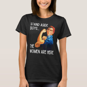 Höger för jämställdhet och sysselsättning för kvin t shirt