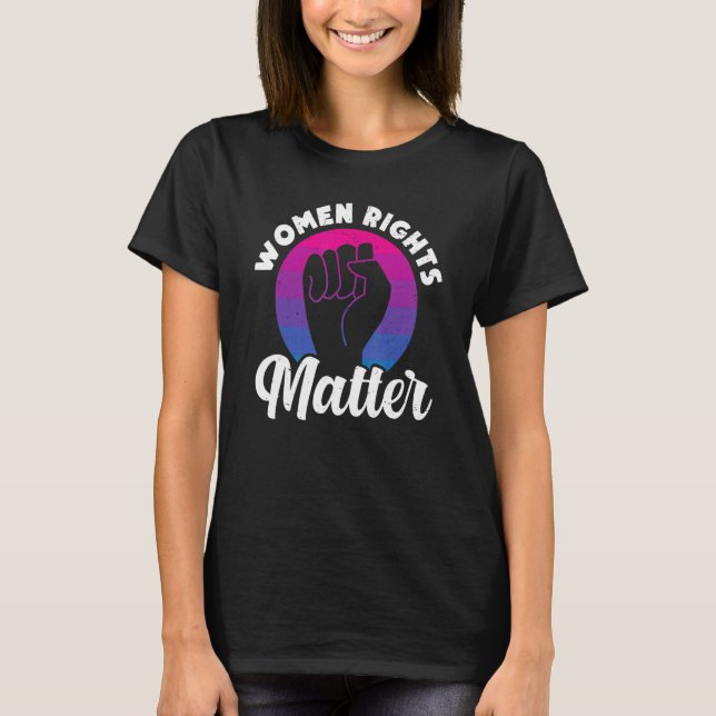 Höger för kvinnor t shirt (Framsida)