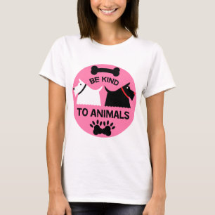 Höger för skydd av hund välbefinnande Hundägare T Shirt