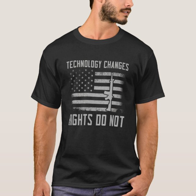 Höger för teknikändringar t shirt (Framsida)