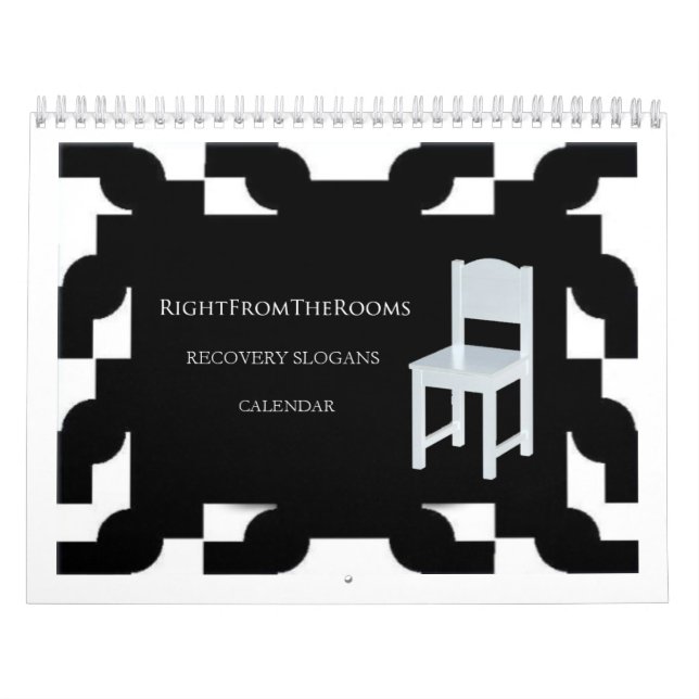 Höger från kalendern för rumåterställningsslogan kalender (Omslag)