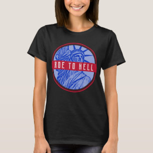 höger från kvinnor och män Till helvetet T-S T Shirt
